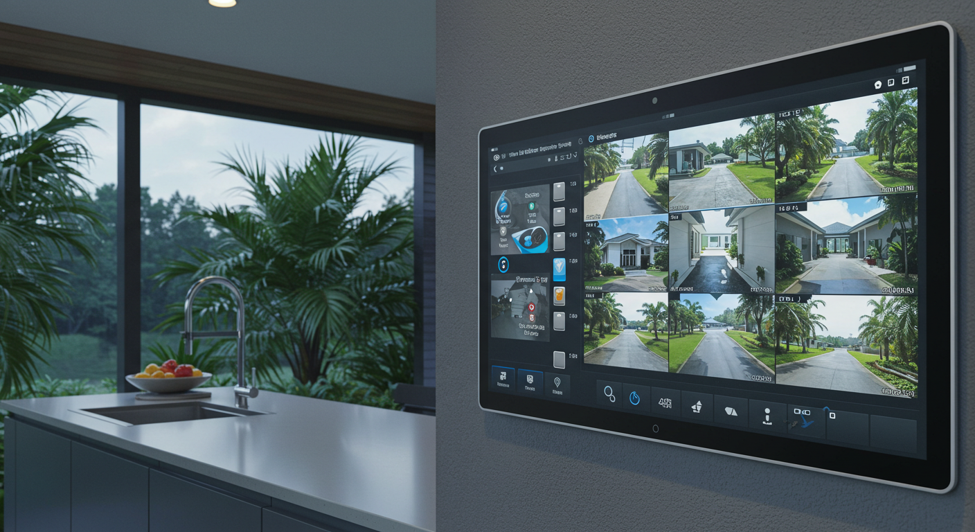 Security cameras in commercial spaces